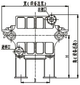 全自动板框式压滤机_厢式压滤机管口结构示意图